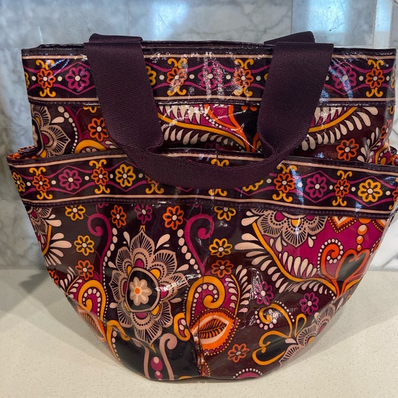 Vera Bradley Handbags - Vera Bradley Retired 'Safari Sunset' Caddy